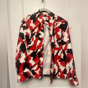 Erin London red jacket